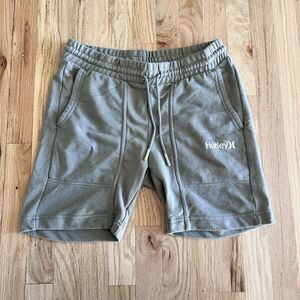 Hurley  Shorts green small knit comfy gym workout walking school casual summer